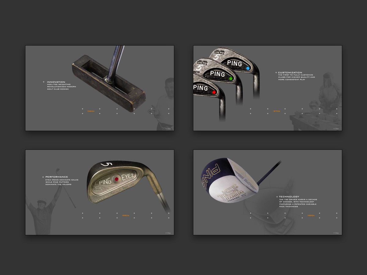 Ping Golf - Website