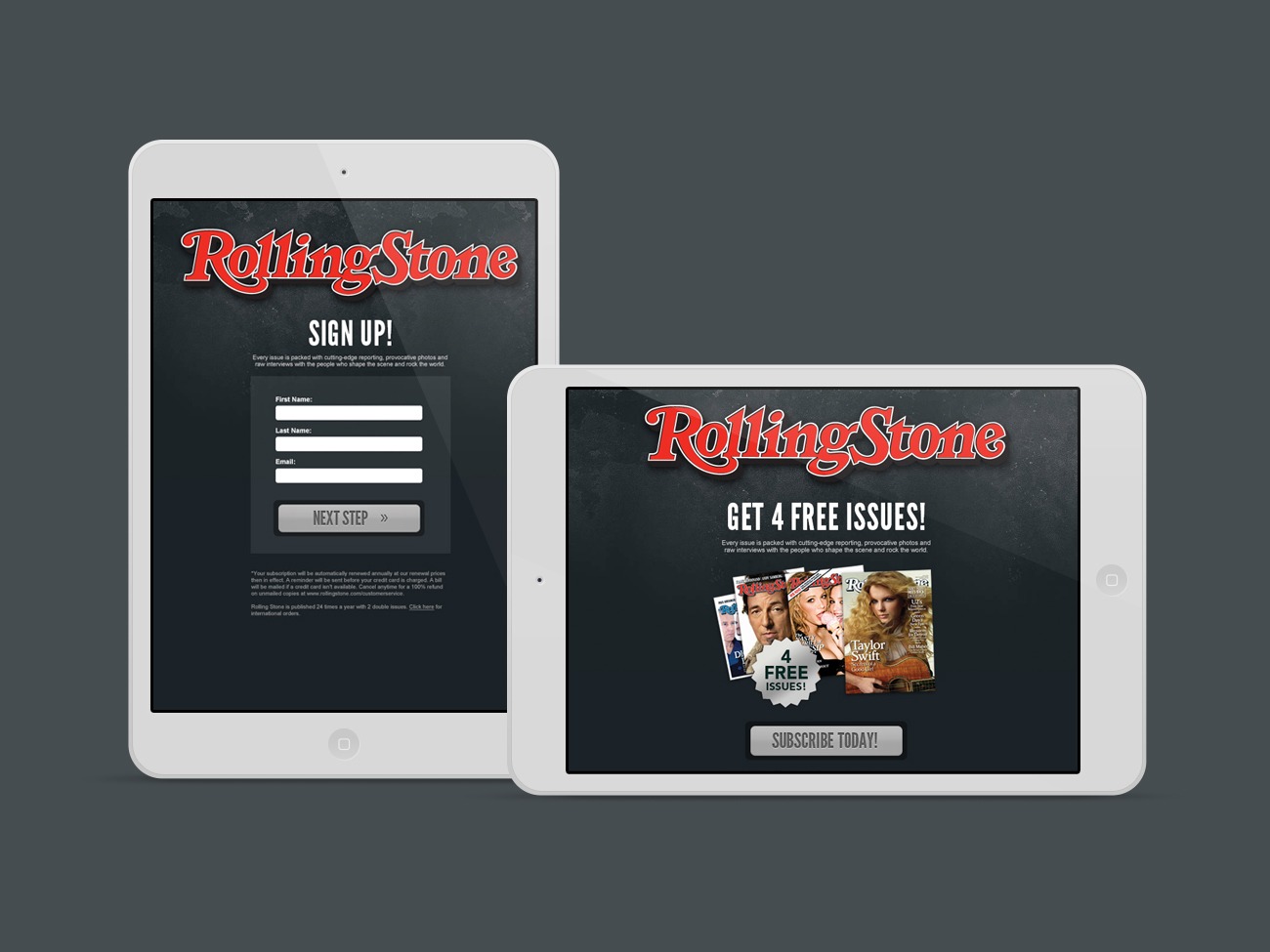 Rolling Stone Magazine Mobile Application
