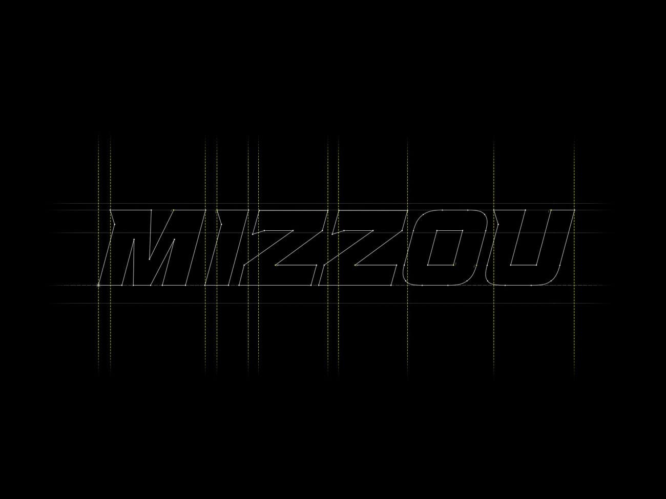 University of Missouri (Mizzou) Branding and Font Design