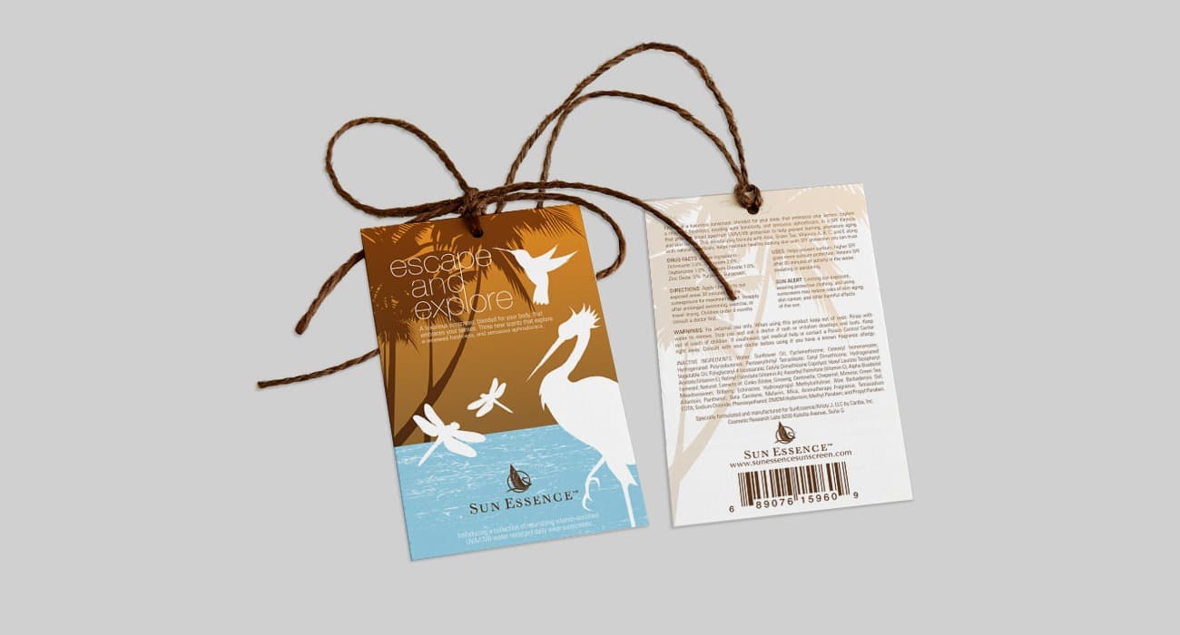 Sun Essence Sun Screen - Package Design