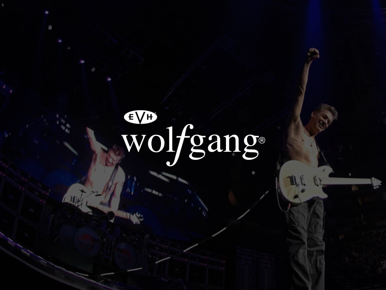 Eddie Van Halen (EVH) Wolfgang Website Design