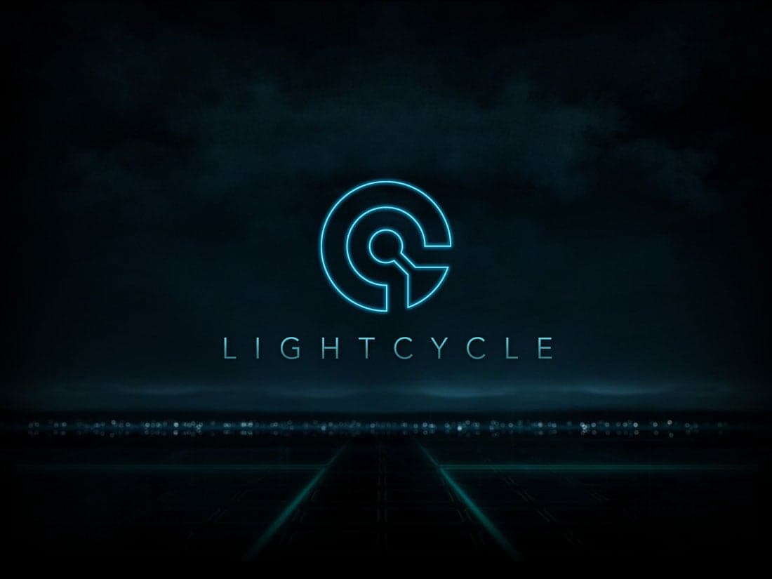 Disney's Tron Lightcycle Font Design - Free Download
