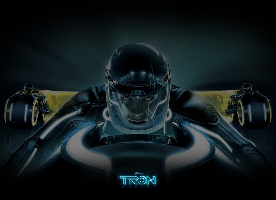 Disney's Tron Lightcycle Font Design - Free Download