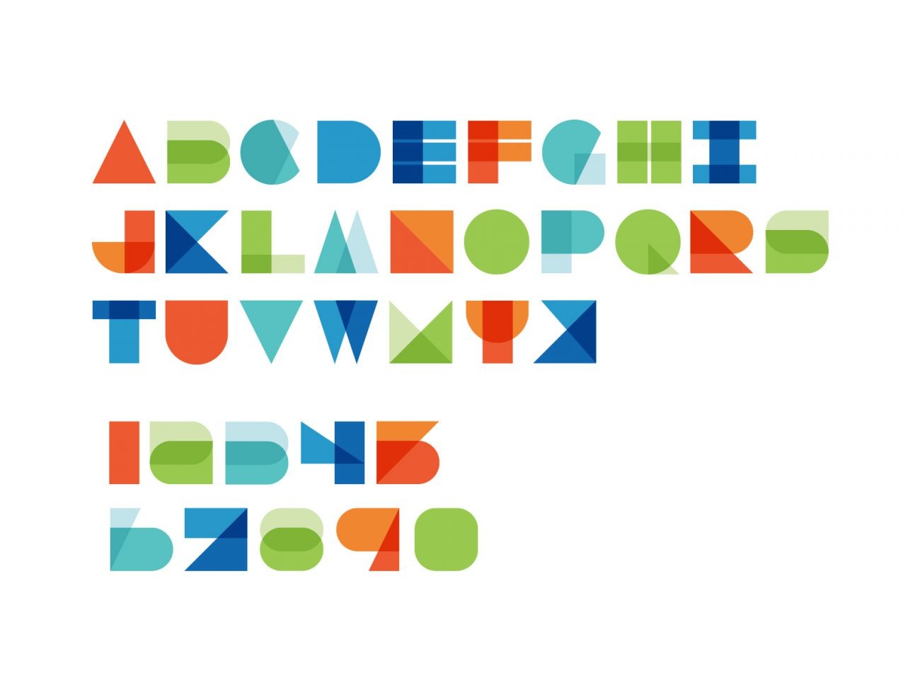 Alphabetica Typographic Print Design