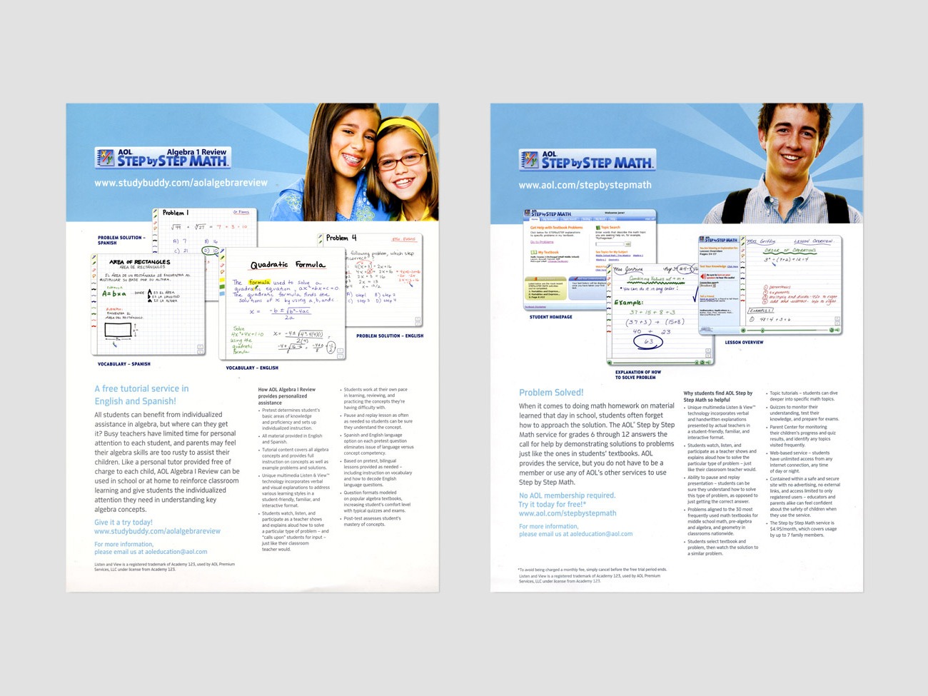 AOL Study Buddy - Advertisement