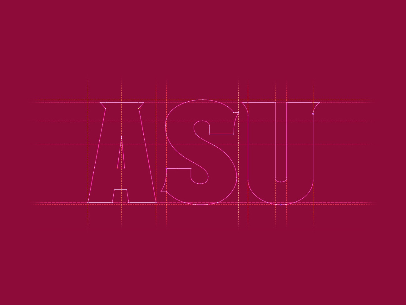 Arizona State University Branding and Font Design