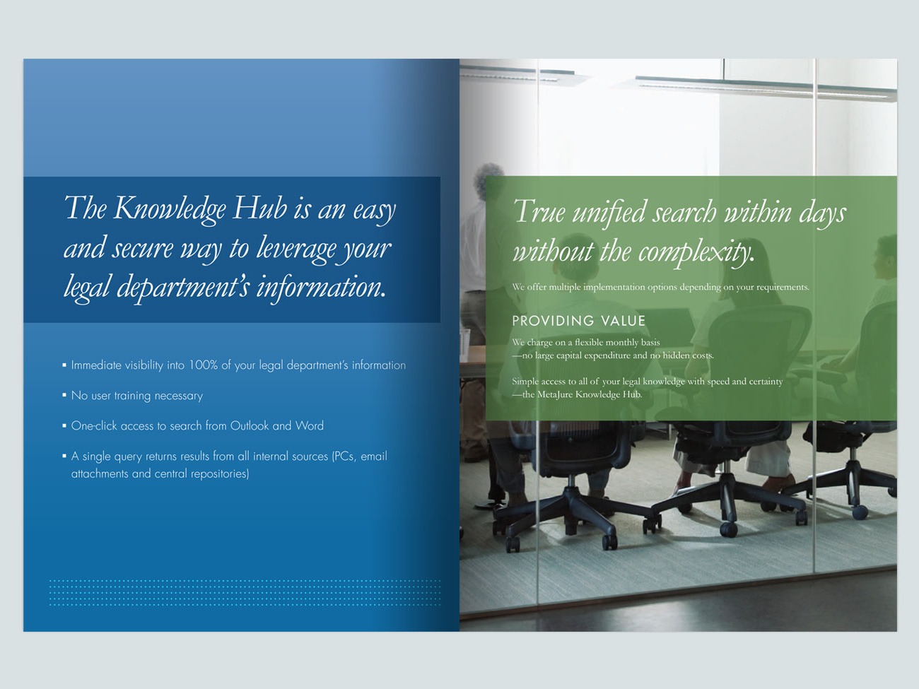 MetaJure Business Value Catalog