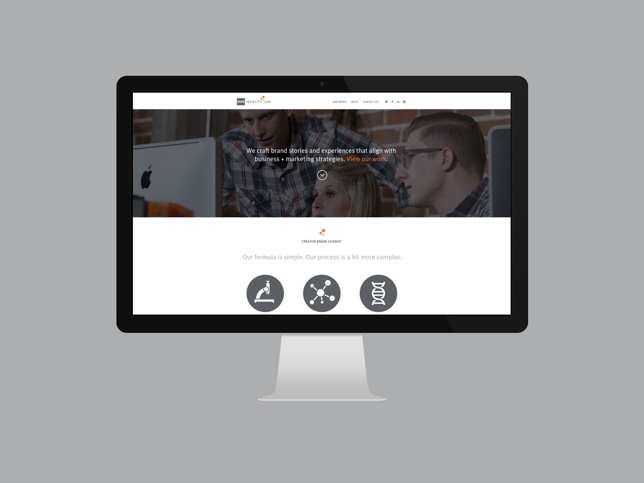 MM Brand Agency Website Design