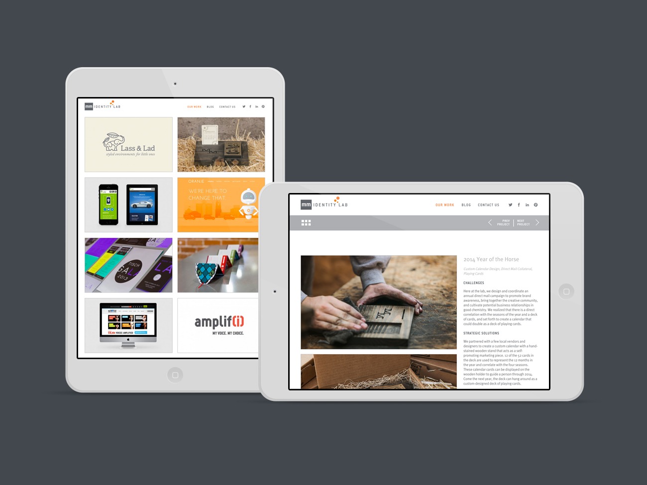 MM Brand Agency Website Design