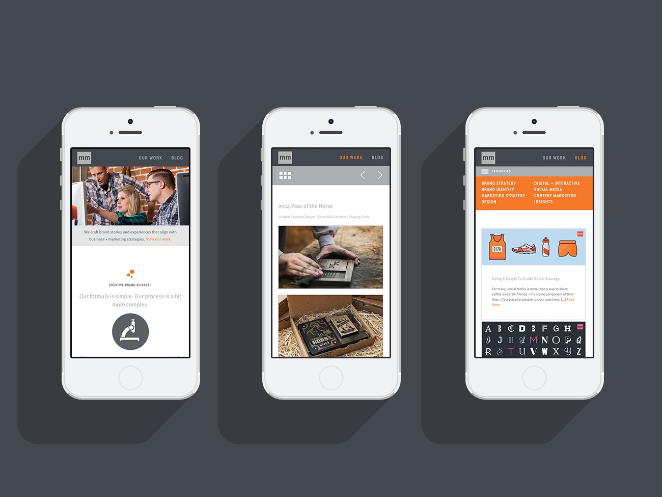 MM Brand Agency Website Design