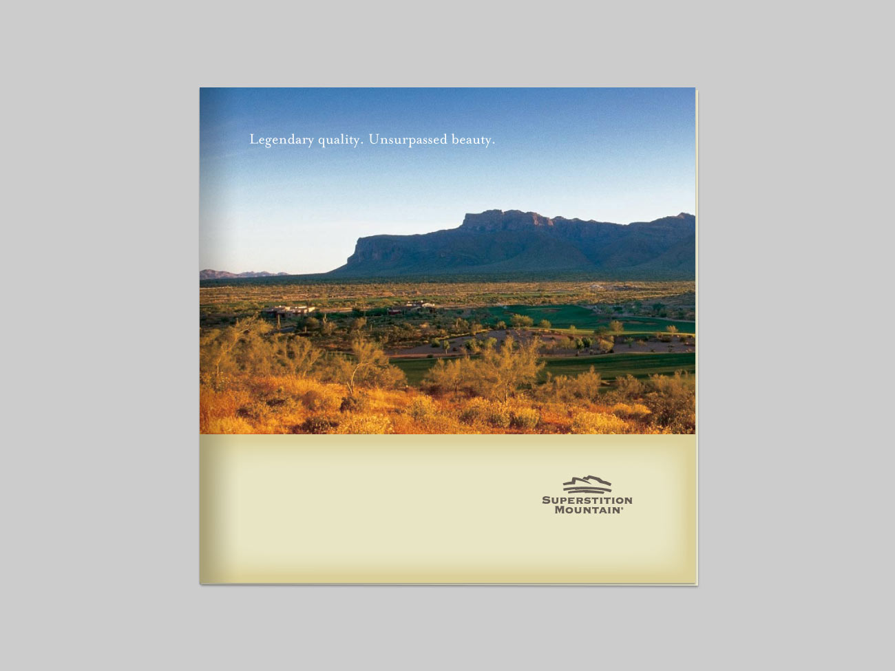 Superstition Mountain Resort Promotional Brochure